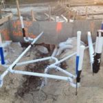 pipes in the ground